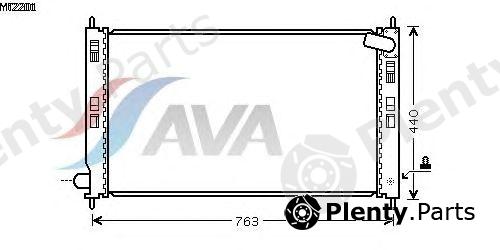  AVA QUALITY COOLING part MT2201 Radiator, engine cooling