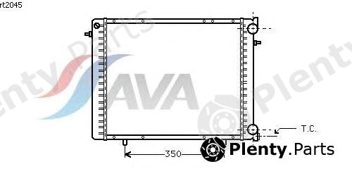  AVA QUALITY COOLING part RT2045 Radiator, engine cooling