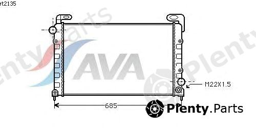  AVA QUALITY COOLING part RT2135 Radiator, engine cooling