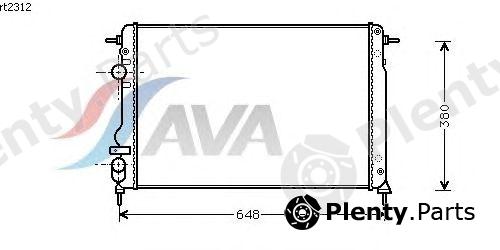  AVA QUALITY COOLING part RTA2312 Radiator, engine cooling