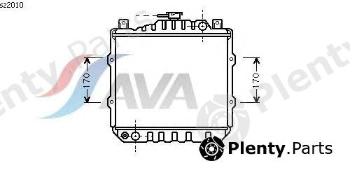  AVA QUALITY COOLING part SZ2010 Radiator, engine cooling