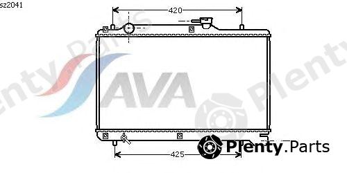  AVA QUALITY COOLING part SZ2041 Radiator, engine cooling