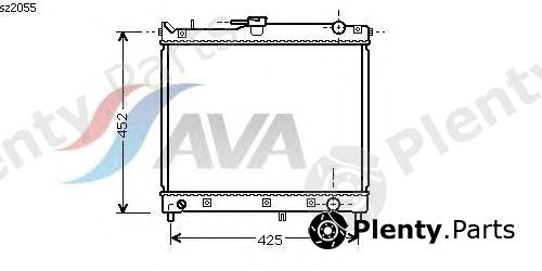  AVA QUALITY COOLING part SZ2055 Radiator, engine cooling