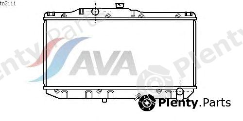  AVA QUALITY COOLING part TO2111 Radiator, engine cooling