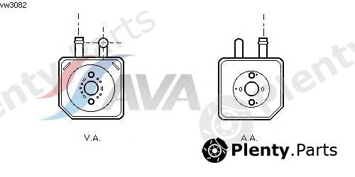  AVA QUALITY COOLING part VW3082 Oil Cooler, engine oil