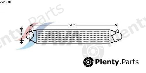  AVA QUALITY COOLING part VW4248 Intercooler, charger
