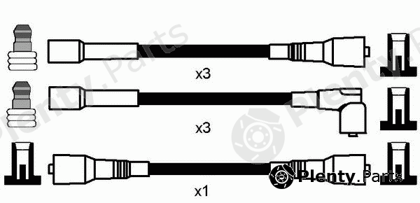  NGK part 0784 Ignition Cable Kit
