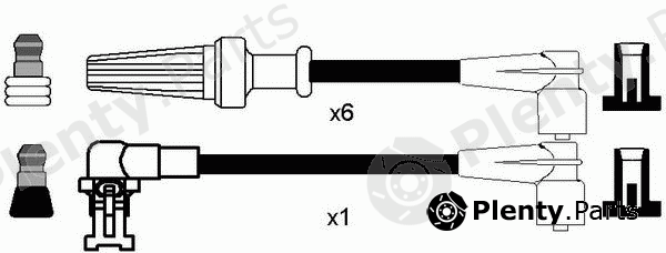  NGK part 7183 Ignition Cable Kit