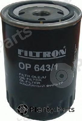  FILTRON part OP643/1 (OP6431) Oil Filter
