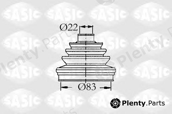  SASIC part 4003431 Bellow Set, drive shaft