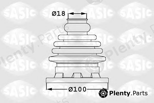  SASIC part 1906034 Bellow Set, drive shaft