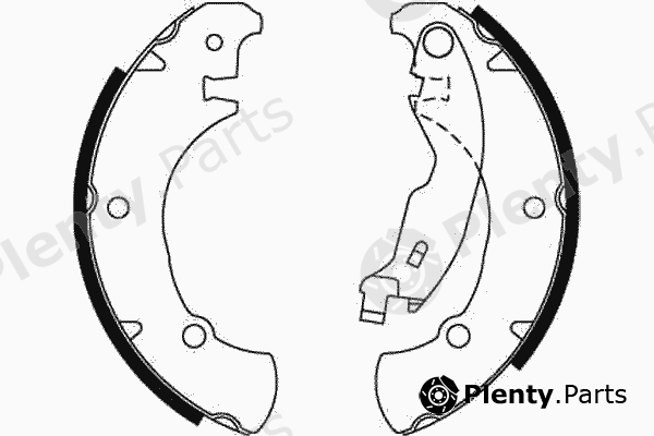  GIRLING part 5186546 Brake Shoe Set