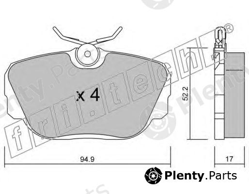  fri.tech. part 044.0 (0440) Brake Pad Set, disc brake