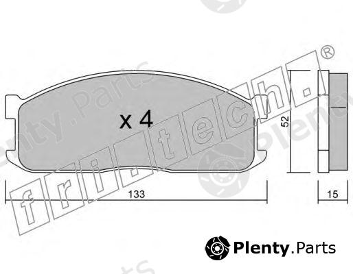  fri.tech. part 241.0 (2410) Brake Pad Set, disc brake