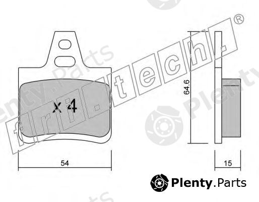  fri.tech. part 294.0 (2940) Brake Pad Set, disc brake
