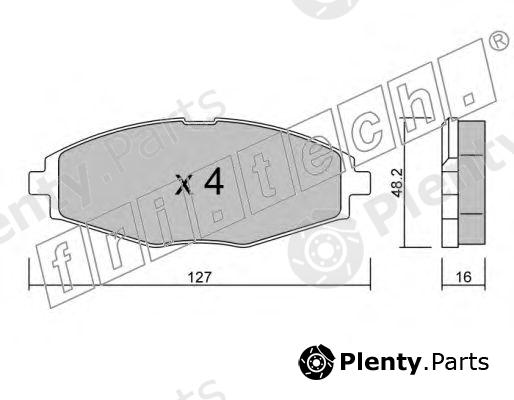  fri.tech. part 302.0 (3020) Brake Pad Set, disc brake