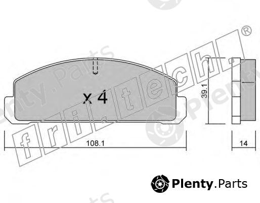  fri.tech. part 309.0 (3090) Brake Pad Set, disc brake