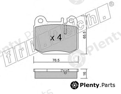  fri.tech. part 580.0 (5800) Brake Pad Set, disc brake