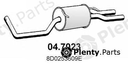  ASSO part 04.7023 (047023) End Silencer