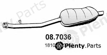  ASSO part 08.7036 (087036) End Silencer