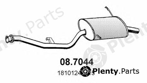  ASSO part 08.7044 (087044) End Silencer