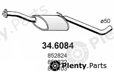  ASSO part 34.6084 (346084) Middle Silencer