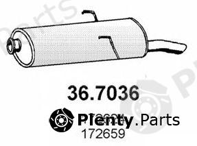  ASSO part 36.7036 (367036) End Silencer