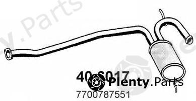  ASSO part 40.6017 (406017) Middle Silencer