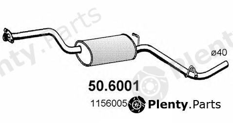  ASSO part 50.6001 (506001) Middle Silencer