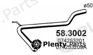  ASSO part 58.3002 (583002) Exhaust Pipe