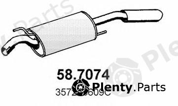  ASSO part 58.7074 (587074) End Silencer