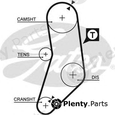  GATES part 5077 Timing Belt