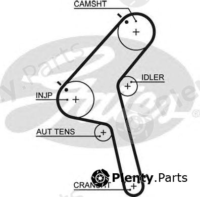  GATES part 5470XS Timing Belt