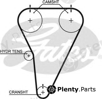  GATES part T215 Timing Belt
