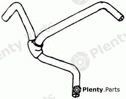  LEMFÖRDER part 1656701 Radiator Hose