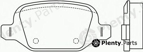  TEXTAR part 2351703 Brake Pad Set, disc brake