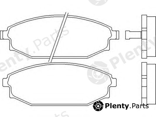  TEXTAR part 2351801 Brake Pad Set, disc brake