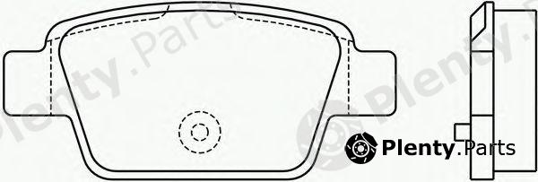  TEXTAR part 2371401 Brake Pad Set, disc brake