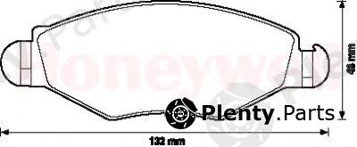  JURID part 571930J Brake Pad Set, disc brake