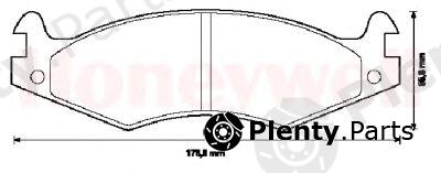  BENDIX part 571424B Brake Pad Set, disc brake