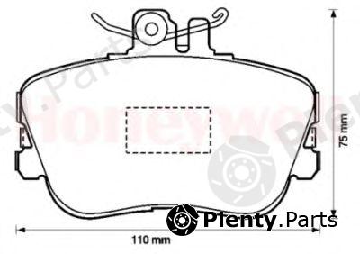  BENDIX part 571828X Brake Pad Set, disc brake