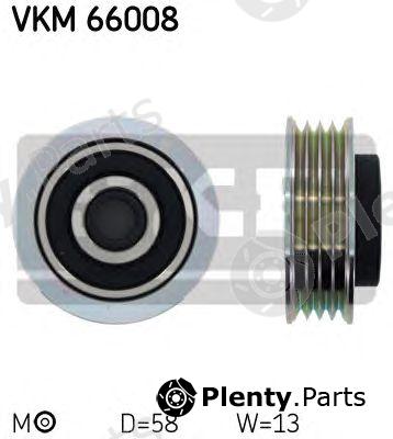  SKF part VKM66008 Tensioner Pulley, v-ribbed belt
