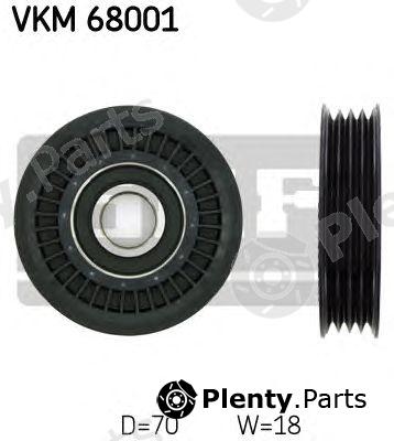  SKF part VKM68001 Deflection/Guide Pulley, v-ribbed belt