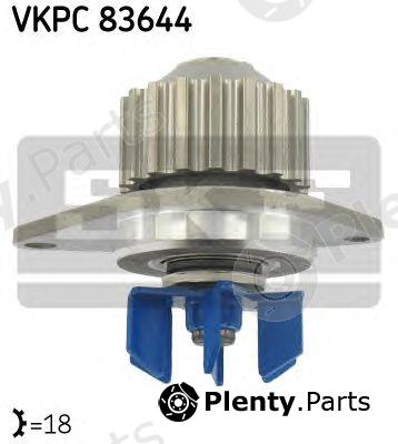  SKF part VKPC83644 Water Pump