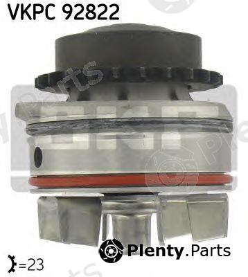  SKF part VKPC92822 Water Pump