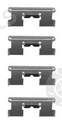  FERODO part FBA446 Accessory Kit, disc brake pads