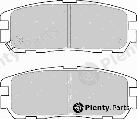  FERODO part FSL1017 Brake Pad Set, disc brake