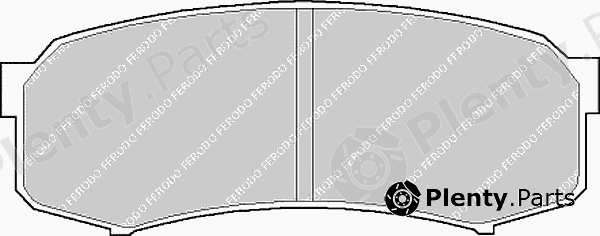  FERODO part FDB1021 Brake Pad Set, disc brake