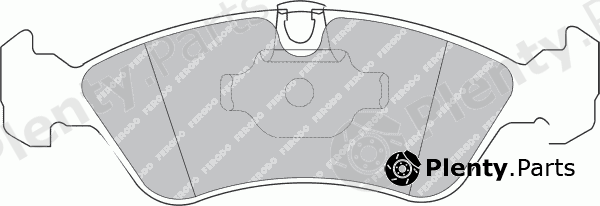  FERODO part FSL1067 Brake Pad Set, disc brake