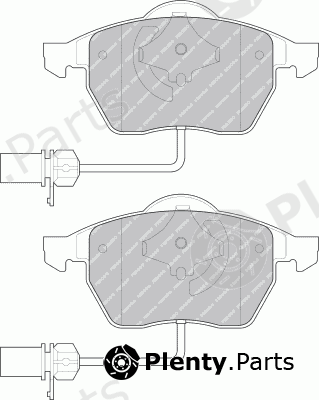  FERODO part FQT1323 Brake Pad Set, disc brake